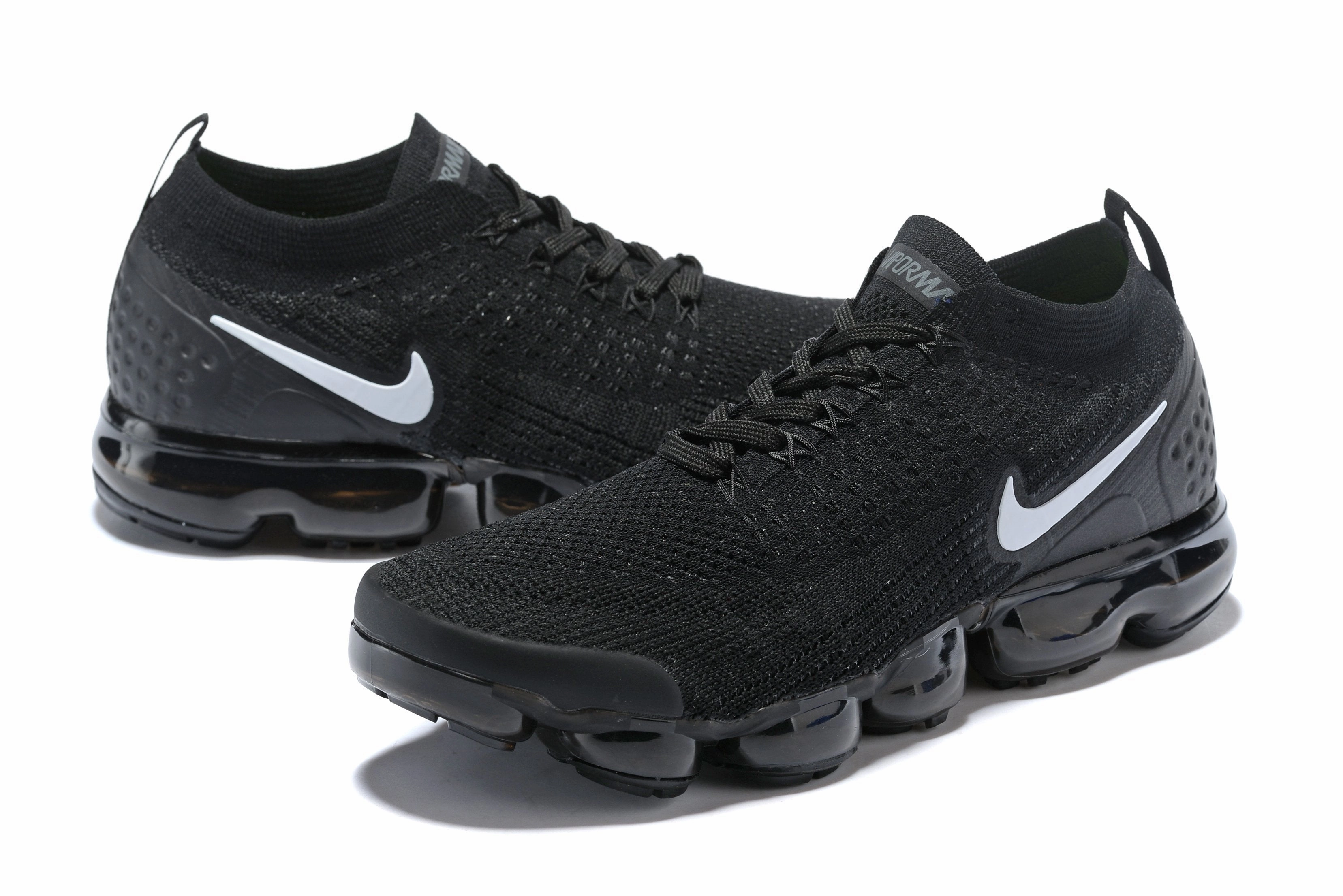 Nike Air Vapormax Flyknit 2 All Black Shoes Sneakers Men Sale Size US 7-11 Princess Sneakers