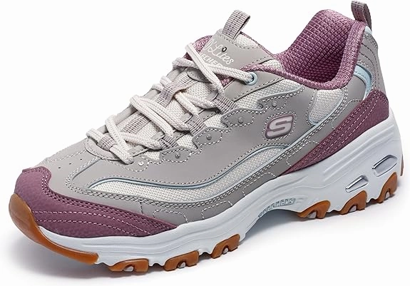 Skechers Women's D'Lites-Popular Vote Sneaker High Heel Sneakers Shoes
