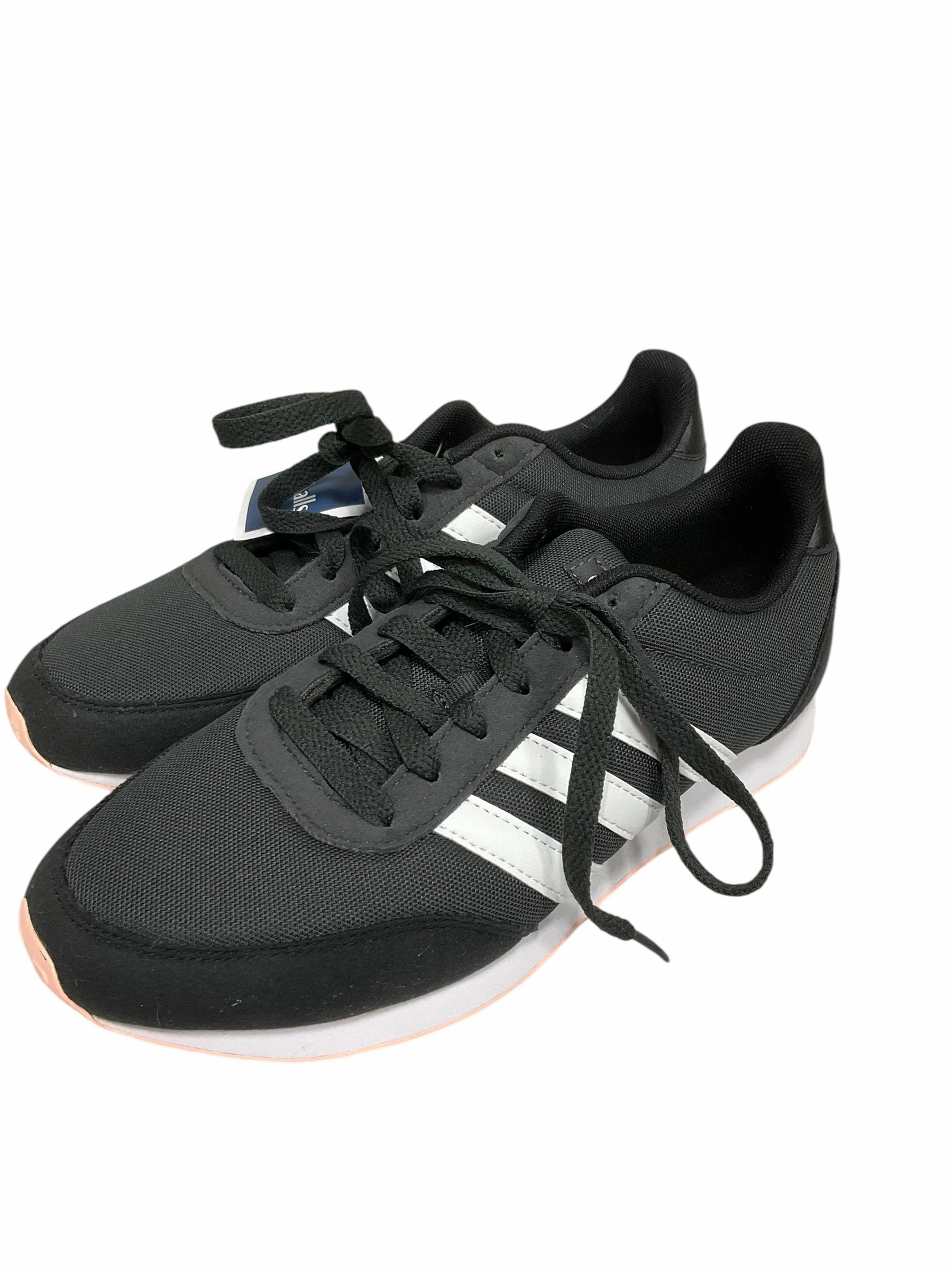 Shoes Athletic By Adidas In Black & Grey, Size: 6.5 Adidas Cheer Shoes