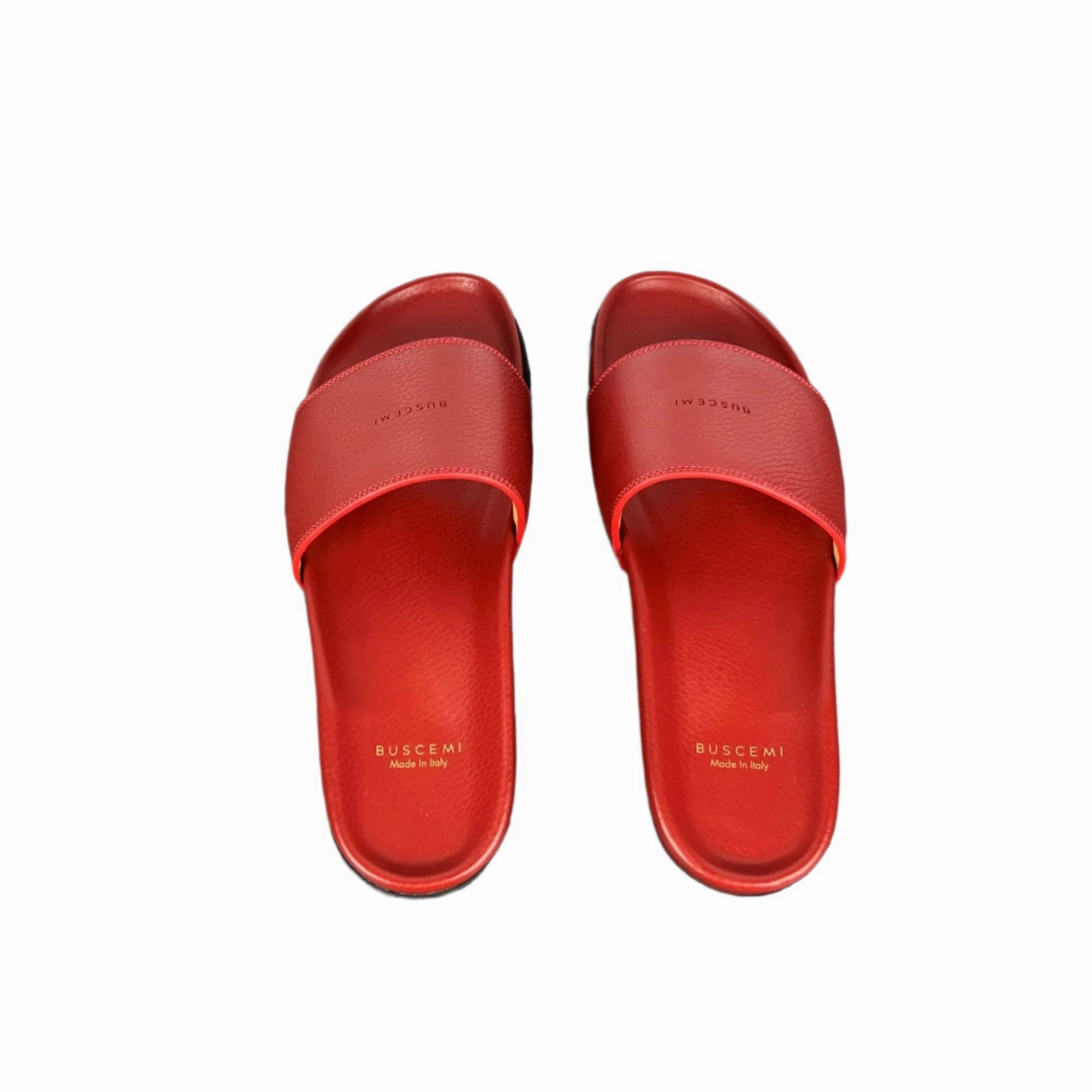 Slippers Shoeplay Buscemi Men's Classic Slide Guts Leather Sandals