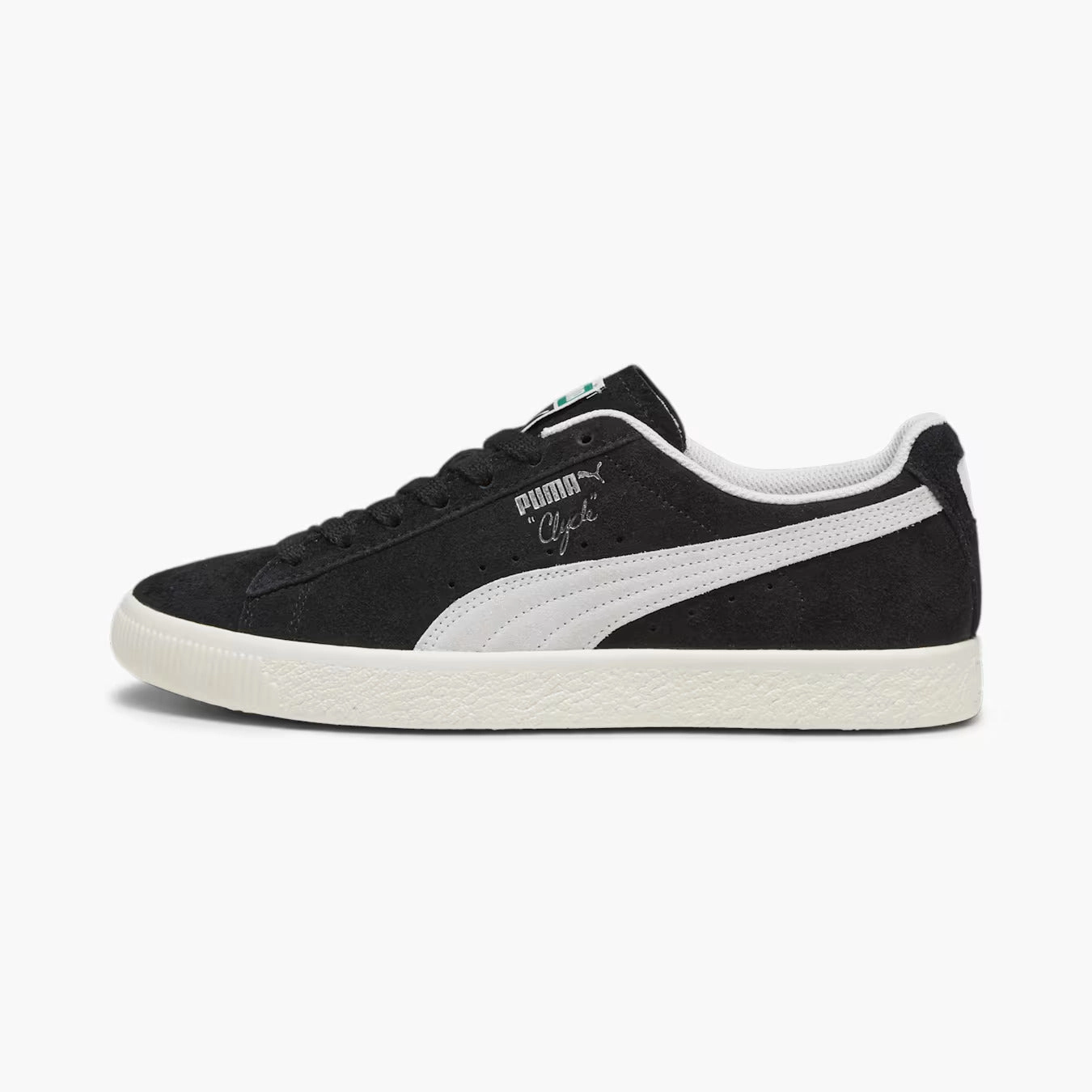 Puma Fresh Arrival Shoes Puma Clyde Hairy Suede Black/Frosted Ivory