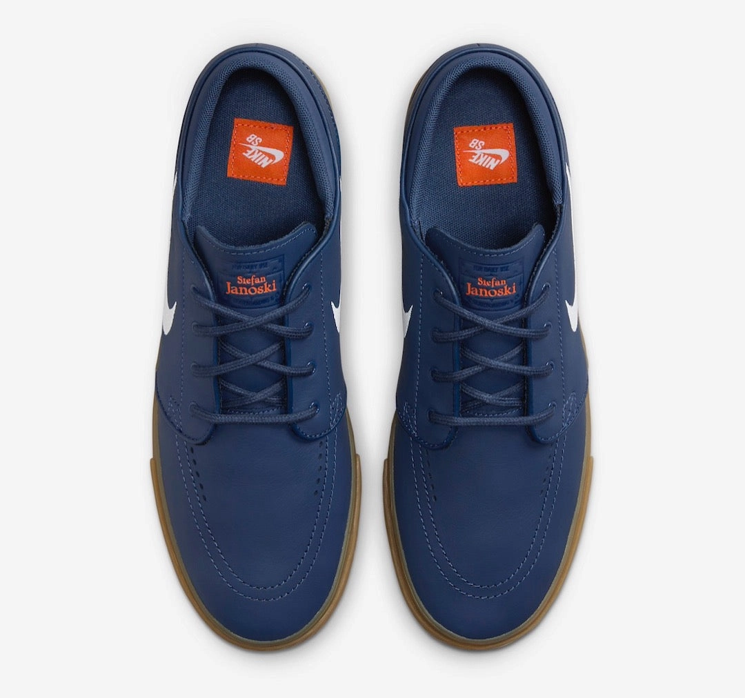 Casual Asics Shoes Nike SB Zoom Janoski OG  FJ1675-400 Navy/White-Navy (In Store Pickup Only)