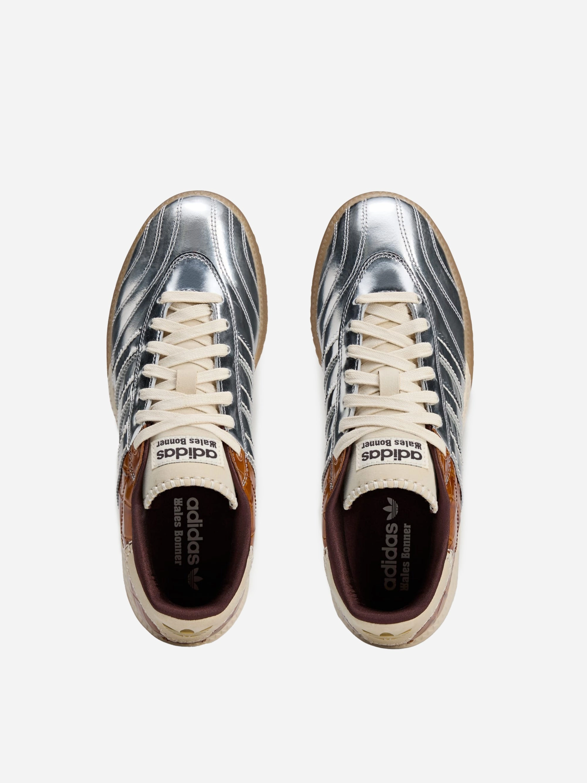 Adidas x Wales Bonner Samba Metallic - Silver Metallic/Silver Metallic/Easy Yellow Trae Young Adidas Shoes