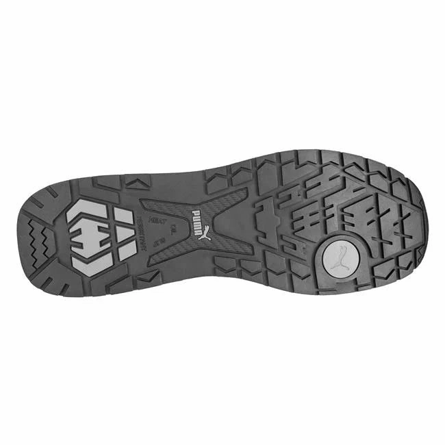 Table Tennis Shoes Asics Puma Women's 643195 Frontside Black Grey Low Composite Safety Toe Metal Free Work Shoes