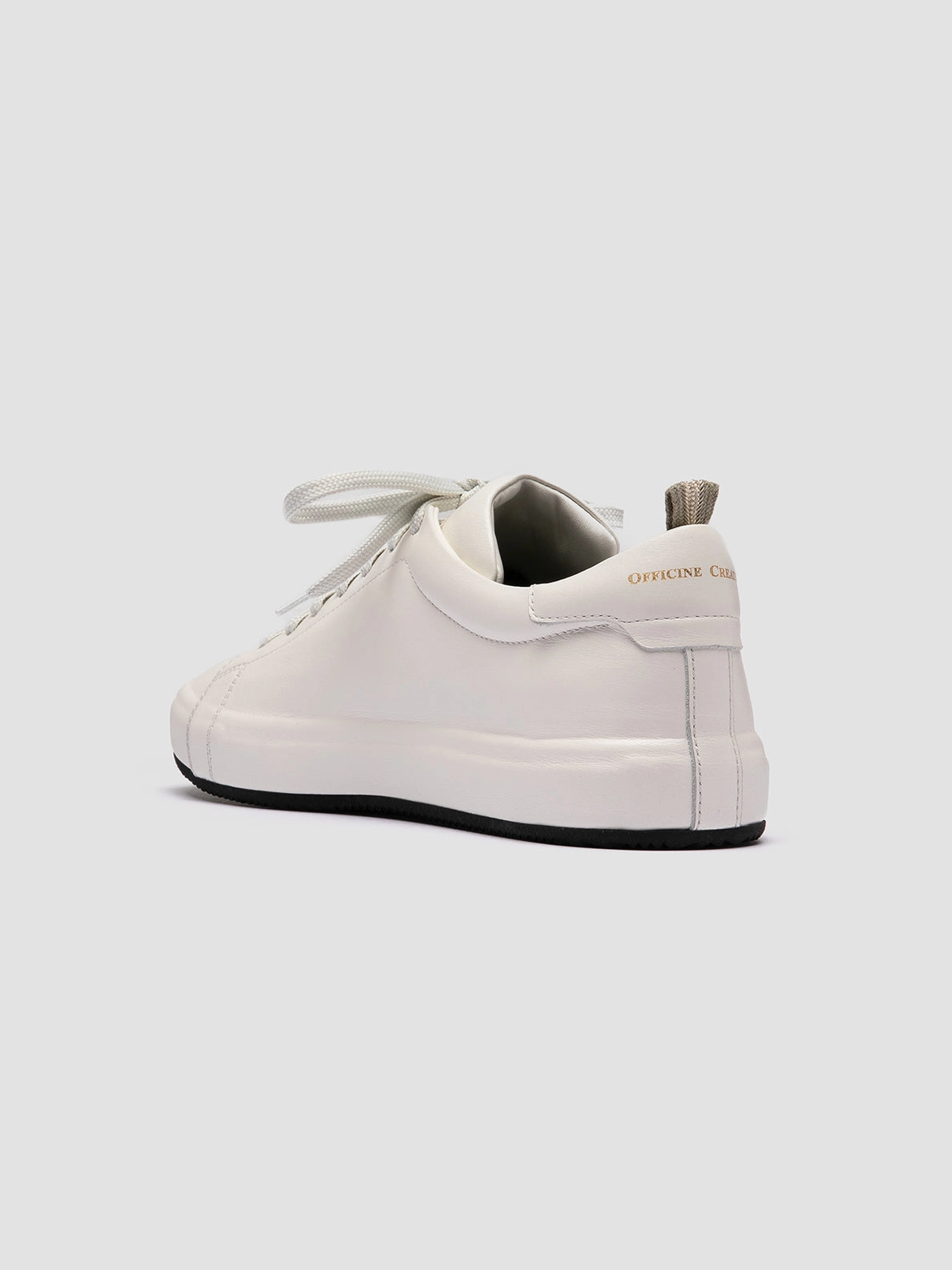 Roos Sneakers ESSENCE 001 - White Leather Low Top Sneakers