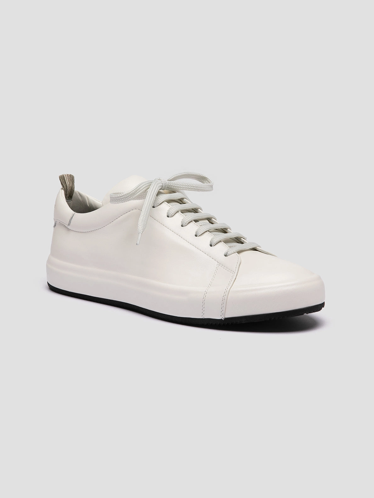 ESSENCE 001 - White Leather Low Top Sneakers Platform Sneakers Jeffrey Campbell