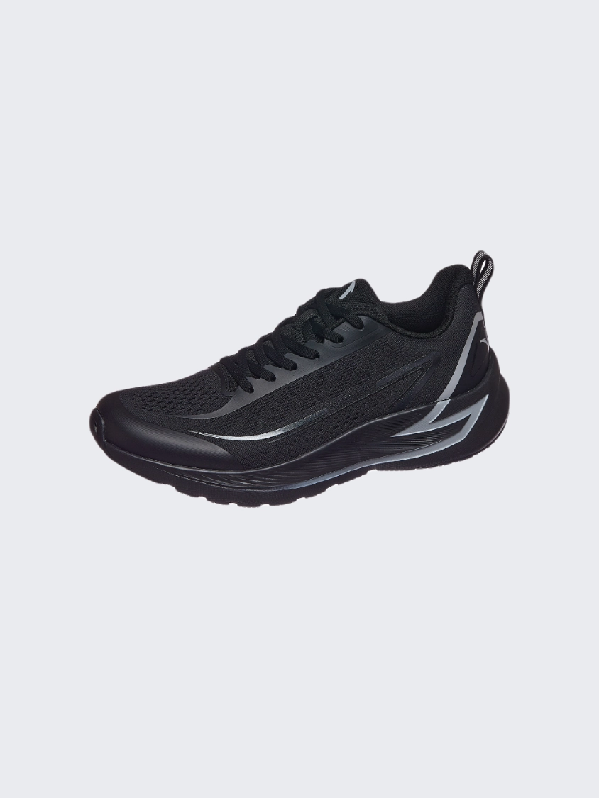 Anta Lightweight Band 3 Men Running Shoes Black/Grey Running Shoes For Overpronators