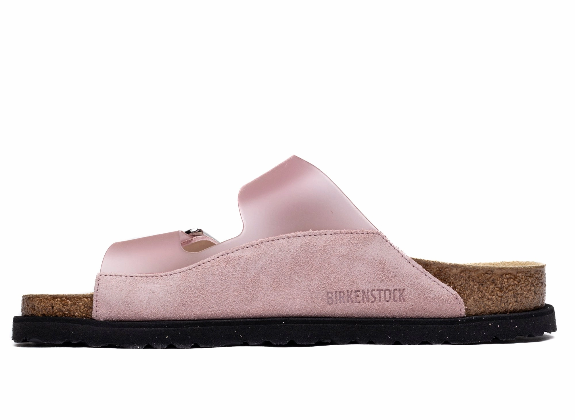 Birkenstock Arizona Milky PVC 1774 in Chintz Rose Designer Sandals