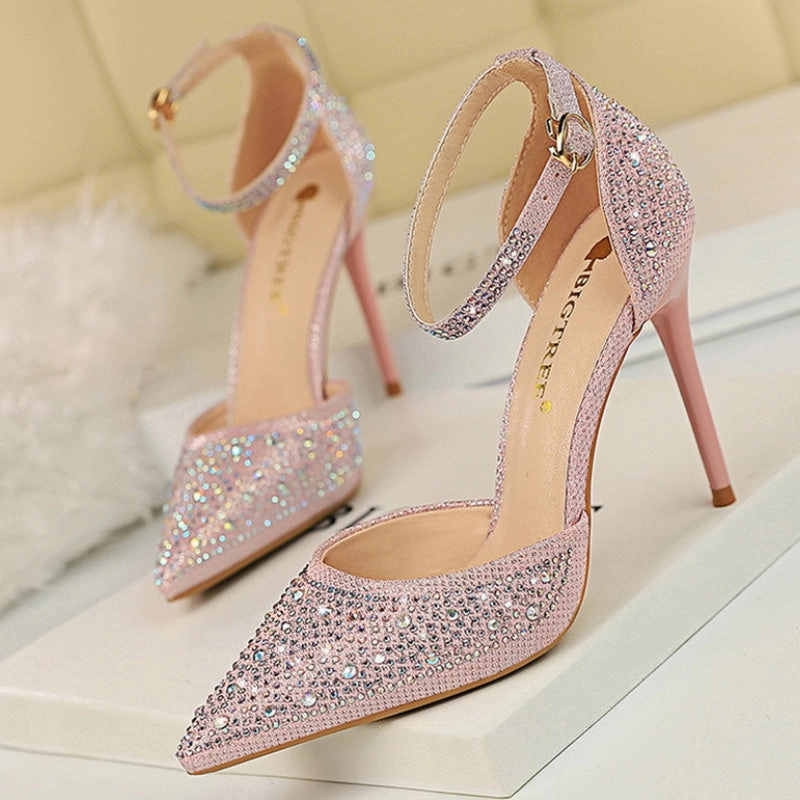 Bebe Slippers 2019 Women Pumps Fashion Women High Heels Shoes