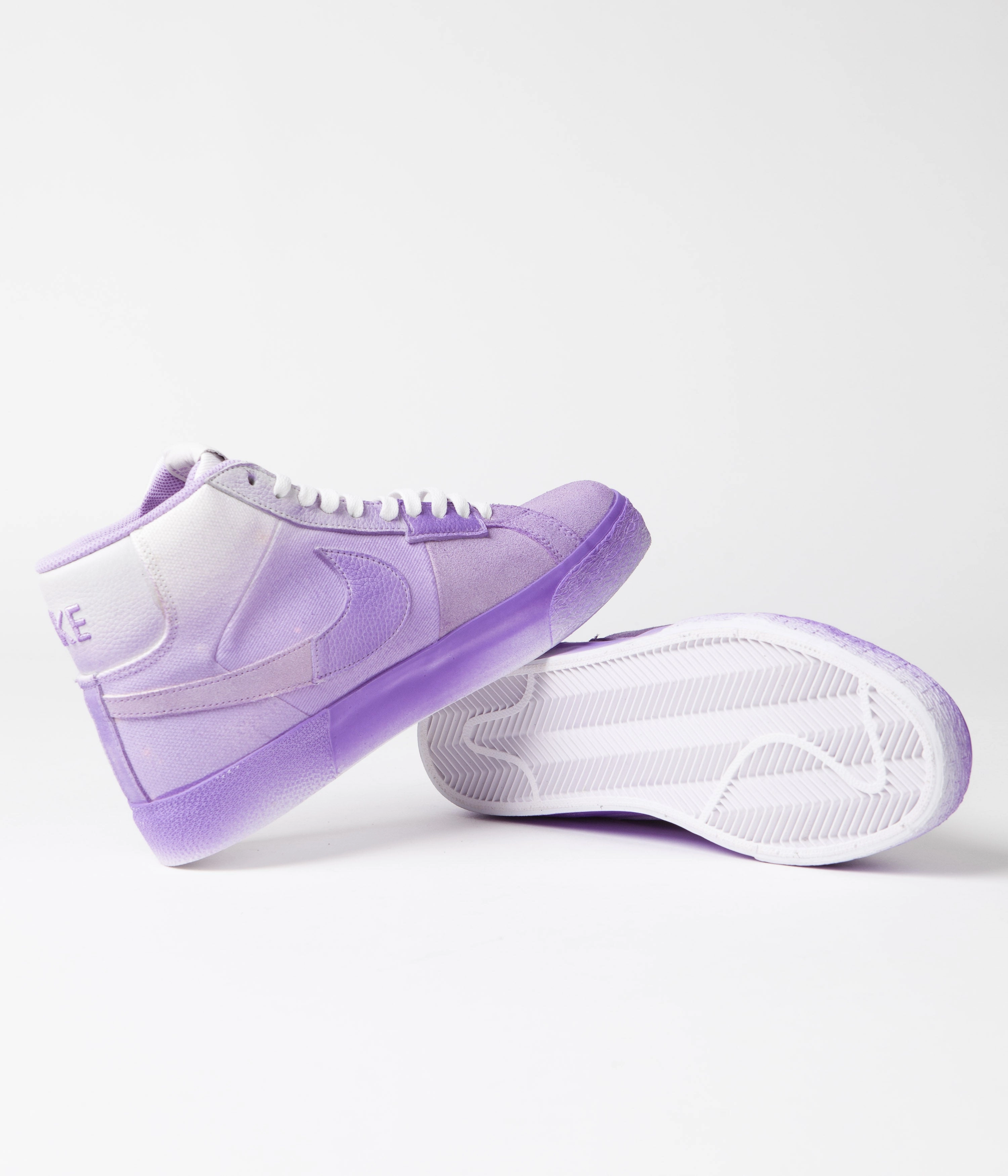 Asics Sky Elite Flytefoam Mid Top 3 Volleyball Shoes Nike SB Blazer Mid Premium Shoes - Lilac / Lilac - Lilac - White