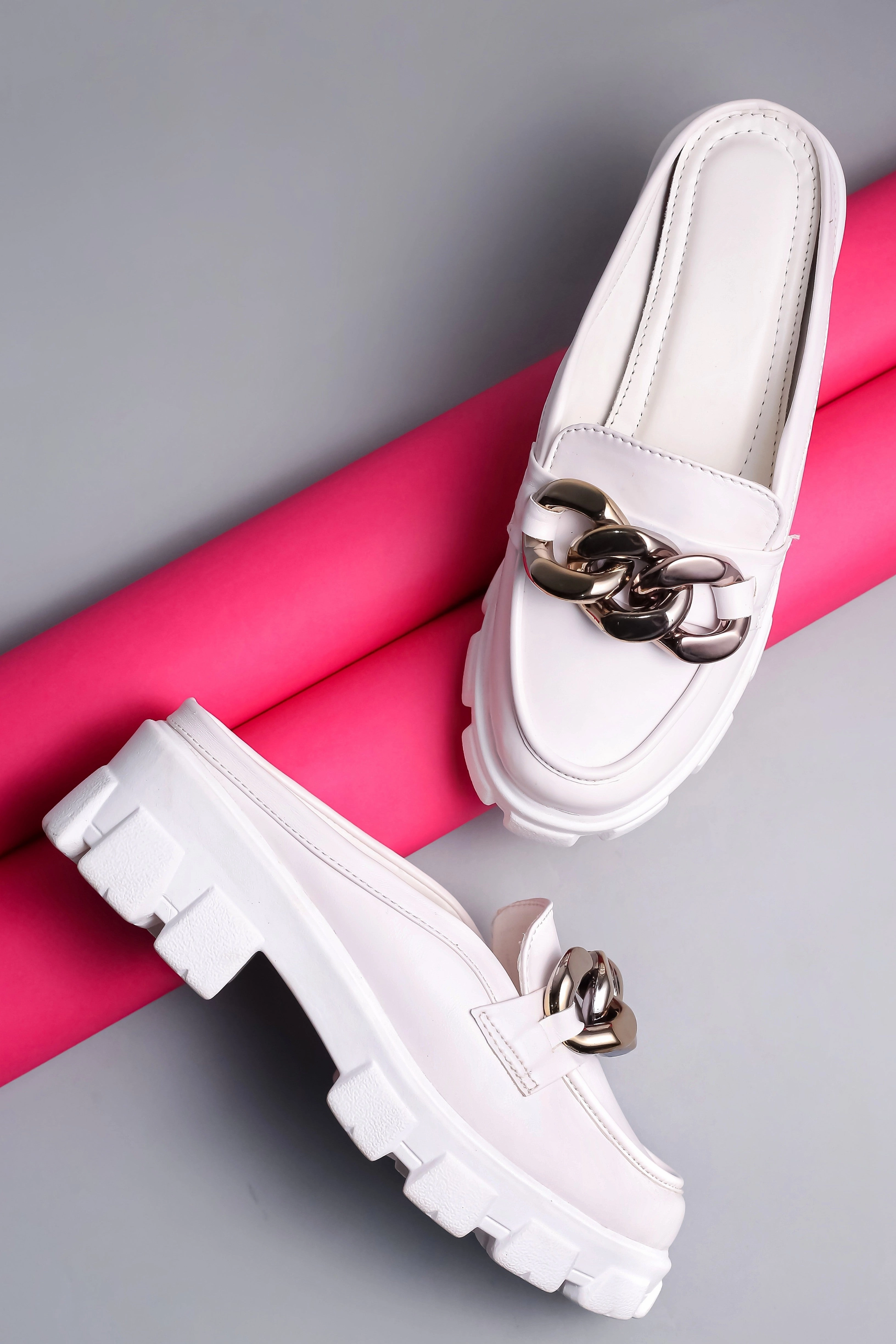 Brauch White Embellished Slip-on Loafer Shoe Dior Loafers Sale