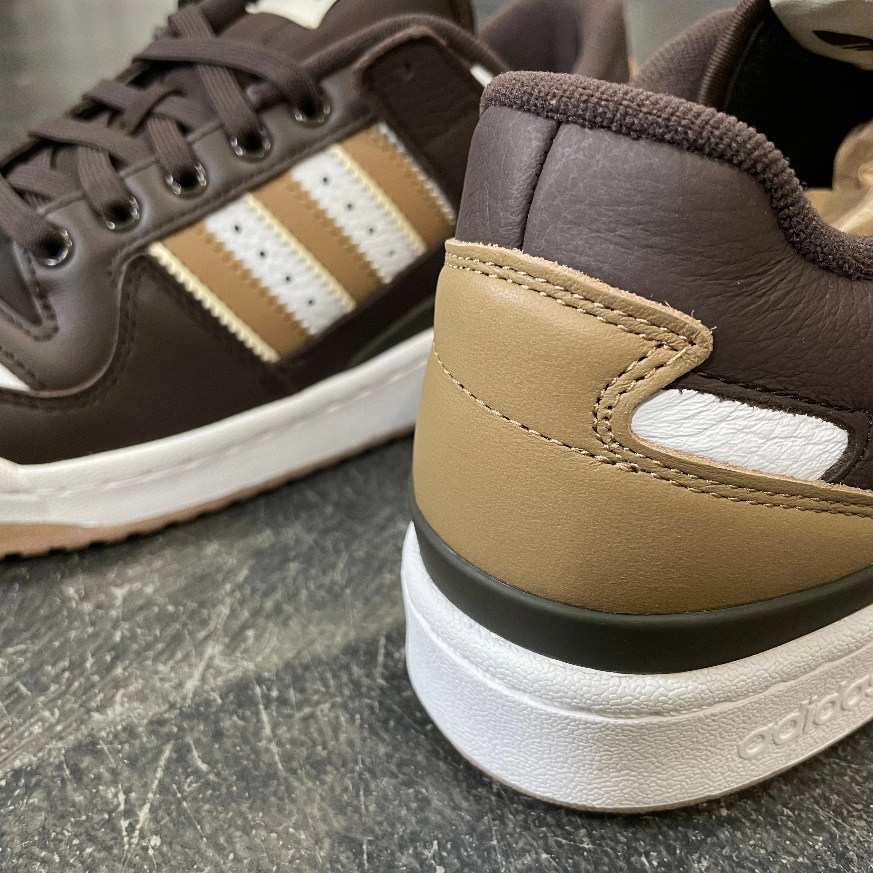 Adidas Forum 84 Low ADV Dark Brown/White SALE Adidas Shoes Track And Field