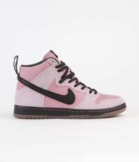 Asics Olympic Running Shoes Nike SB x KCDC Dunk High Pro Shoes - Elemental Pink / Black