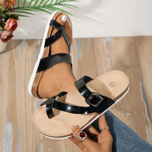 Sea Flip Flops Women's Casual Cork Beach Flip Flops 63031860S