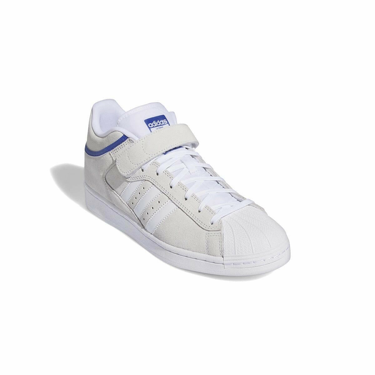 Original Adidas Shoes Adidas - Pro Shell Adv Shoes White/White/Blue