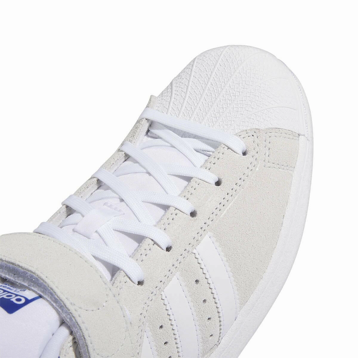 Adidas - Pro Shell Adv Shoes White/White/Blue Best Training Shoes Adidas