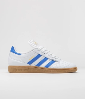 Deals On Adidas Shoes Adidas Busenitz Shoes - FTWR White / Bluebird / Gold Metallic