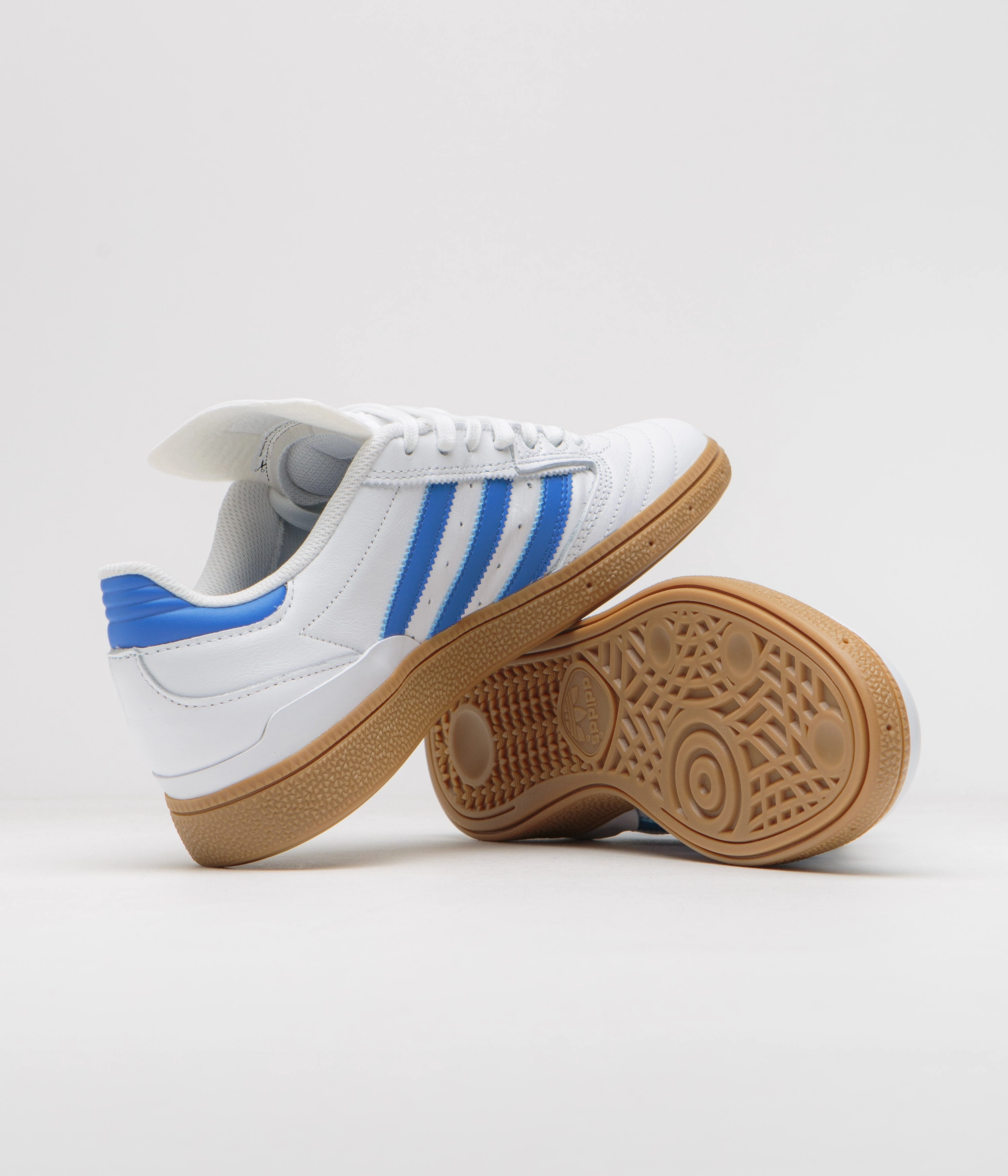 Adidas Busenitz Shoes - FTWR White / Bluebird / Gold Metallic Adidas Crazychaos Shoes