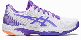 Buy Asics Volleyball Shoes ASICS WOMEN'S GEL SOLUTION SPEED FF 2 (WHITE / AMETHYST)