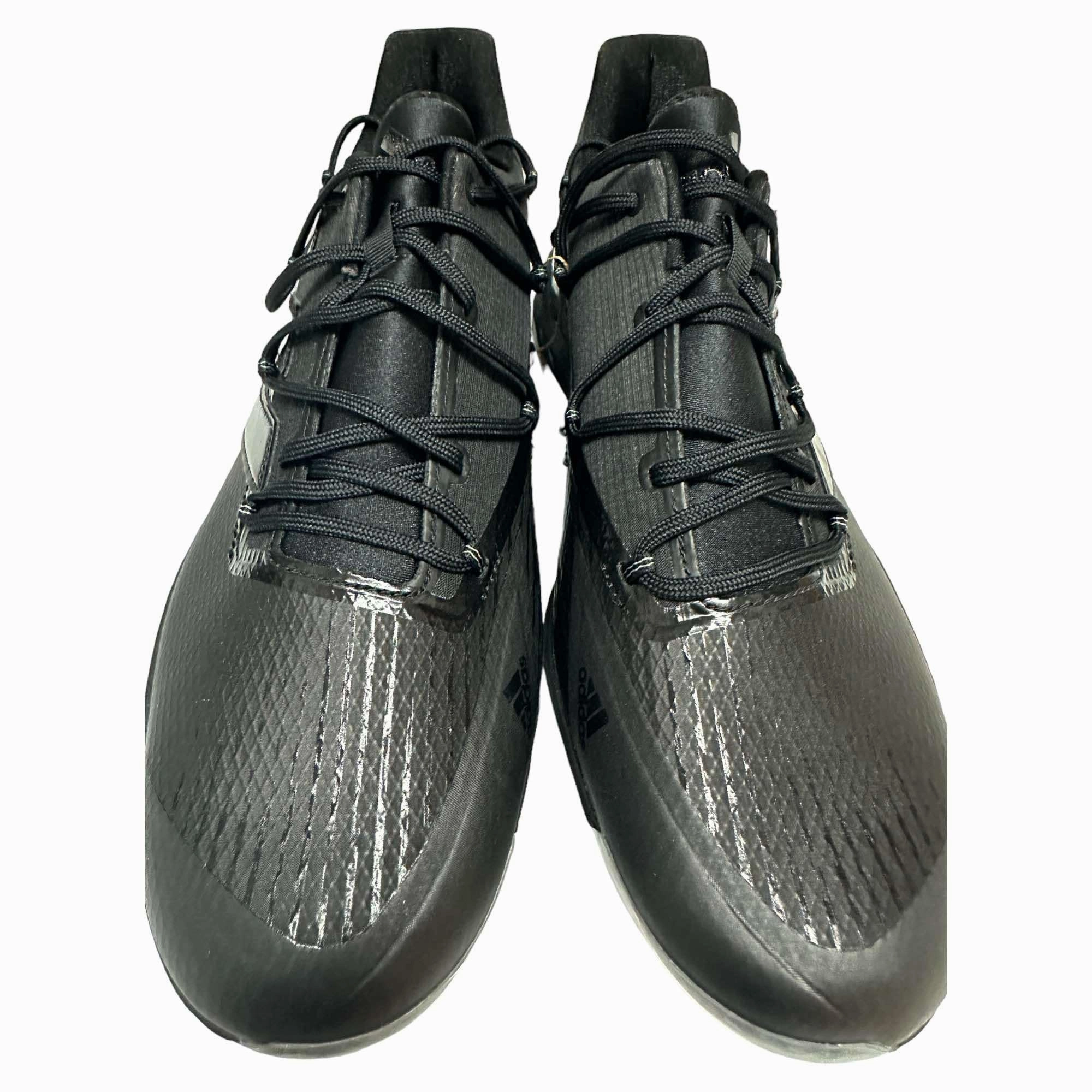 Adidas Men's Adizero Afterburner8 Baseball Cleats Spikes Shoes Black Iridescent #GX2806 - Size Men's 13 Adidas Human Race Shoes