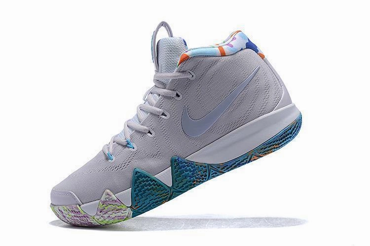 Nike Kyrie 4 White Men Basketball Shoes Sale Size US 7-12 Asic Legends Wrestling Shoes