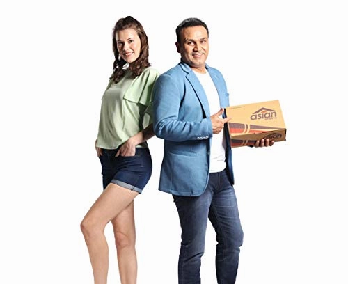 ASIAN Women's Riya-04 Black Pink Running Shoes,Sports Shoes,Walking Shoes UK-6 Best Running Shoes For Overpronators