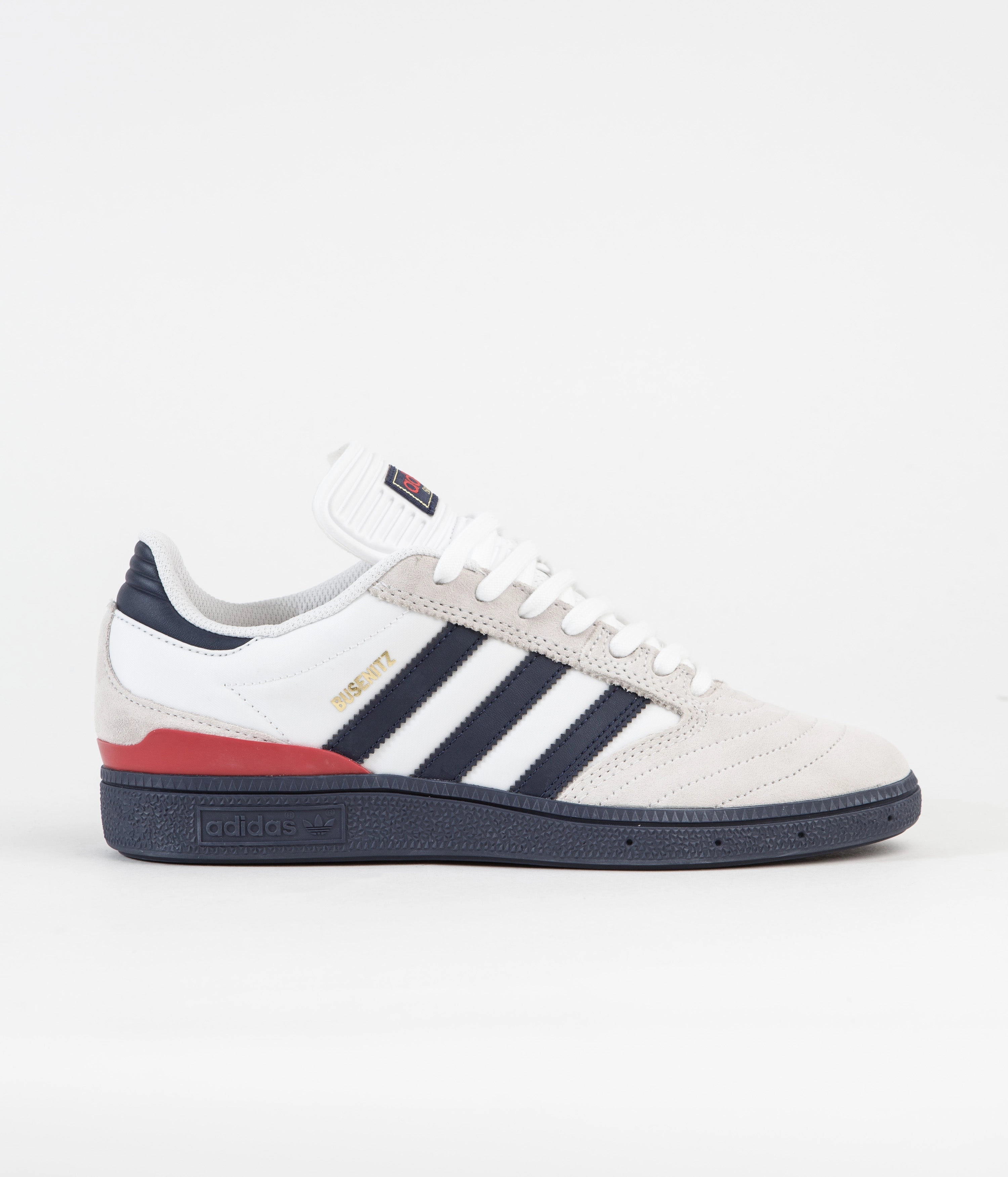 Adidas Busenitz Shoes - FTWR White / Collegiate Navy / Shadow Navy Adidas Court Shoes Tennis