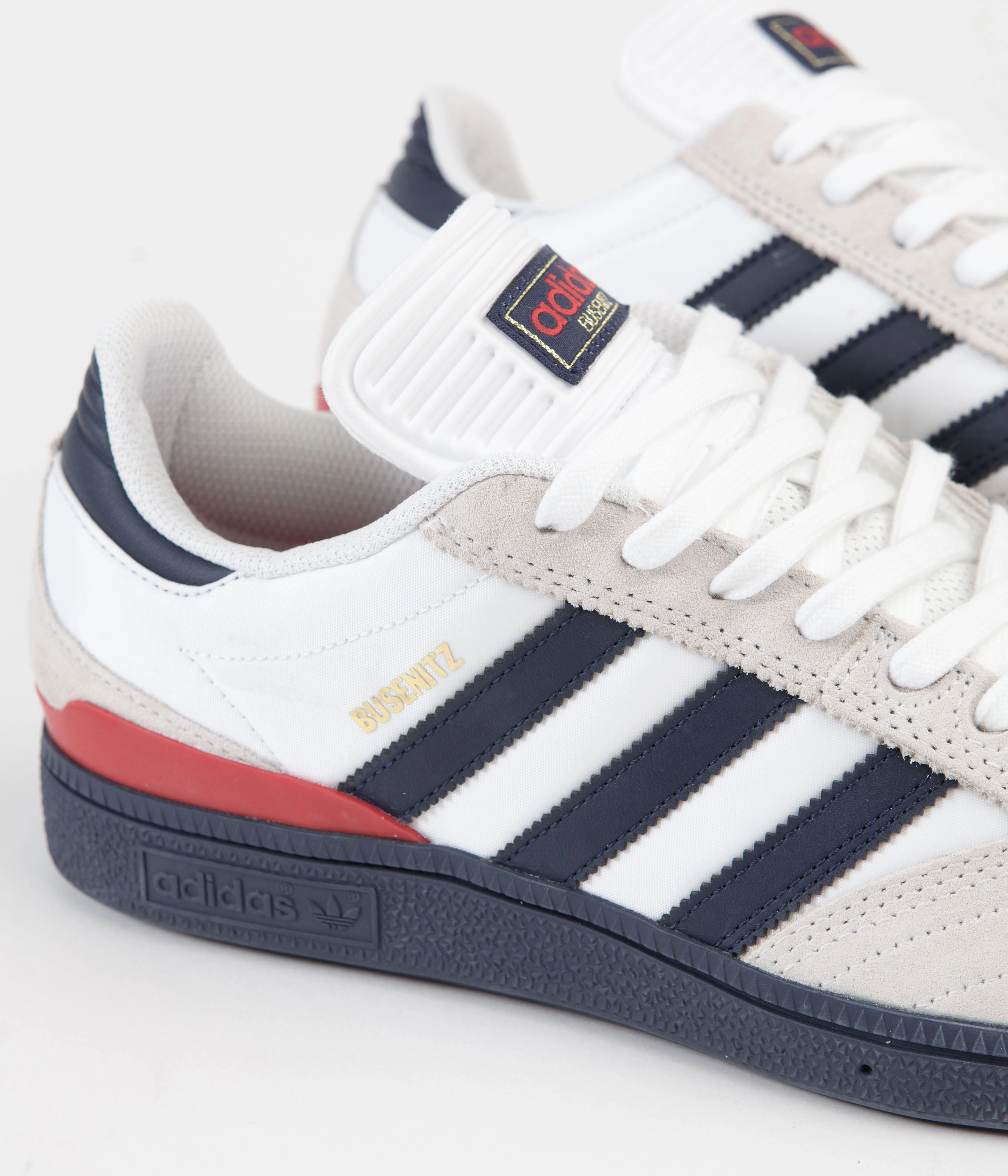Adidas Questar 3 Running Shoe Adidas Busenitz Shoes - FTWR White / Collegiate Navy / Shadow Navy