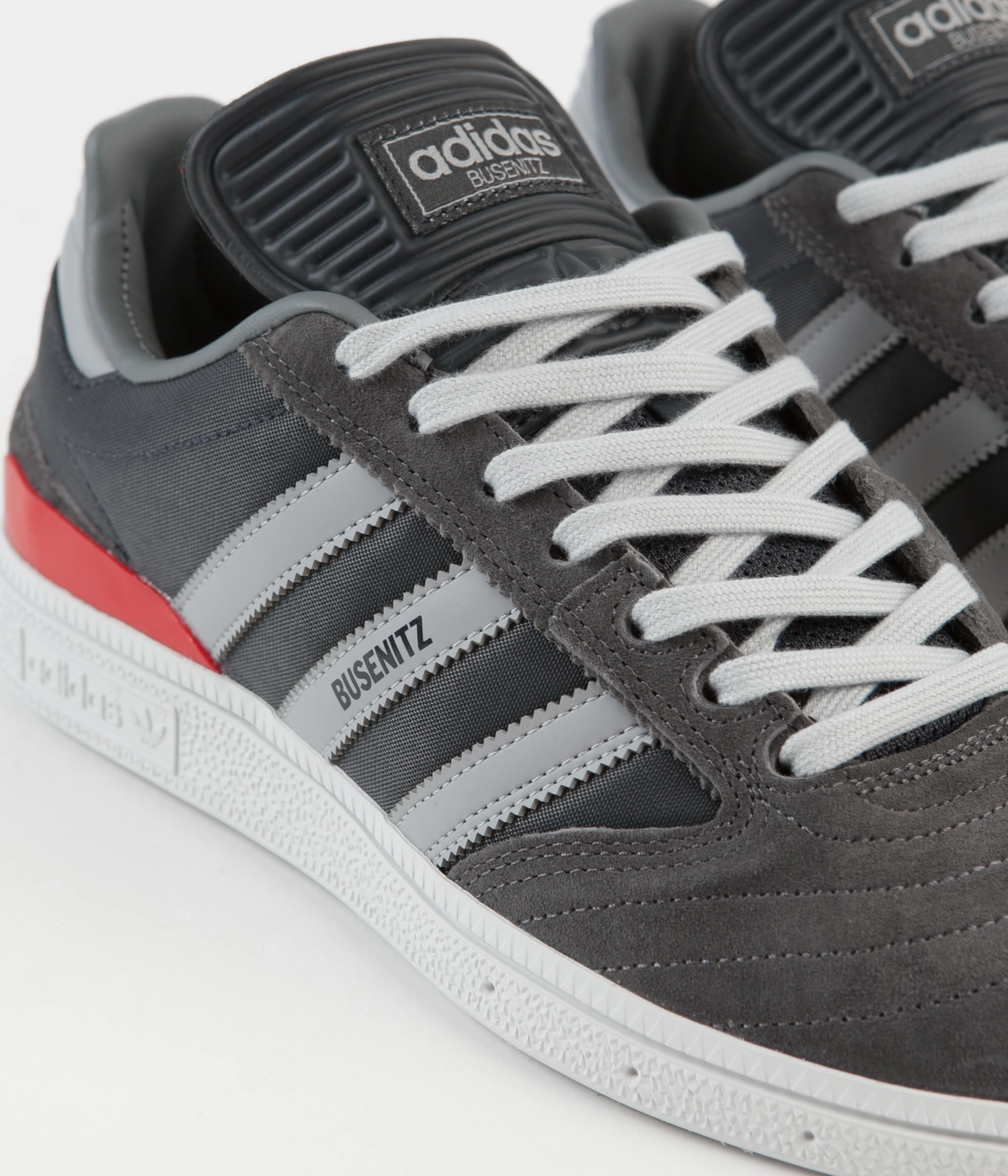 Adidas Busenitz Shoes - Granite / Clear Onix / Dark Grey Adidas Denim Shoes