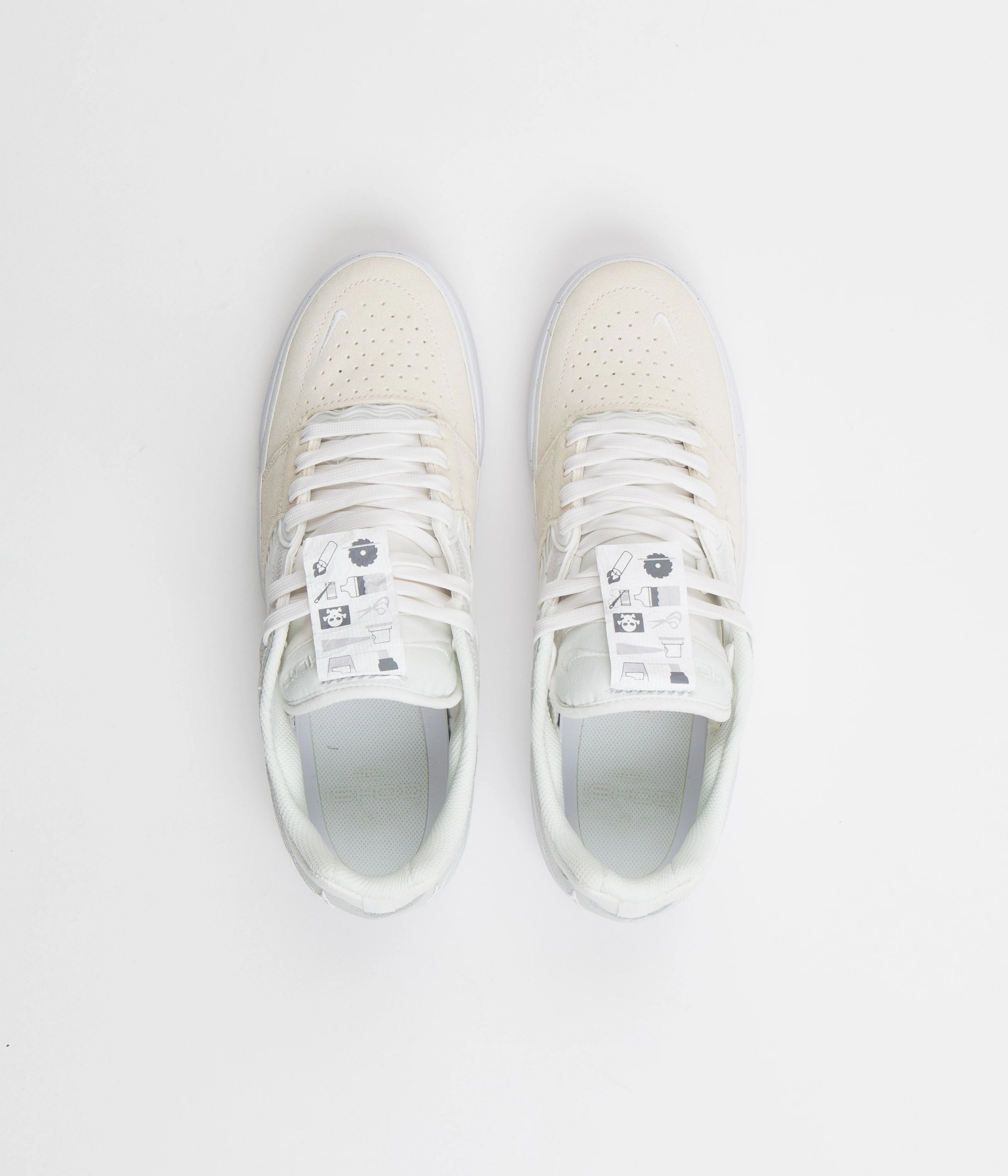 Asics Low Heel Drop Running Shoes Nike SB Ishod Premium Shoes - Summit White / Summit White - Summit White