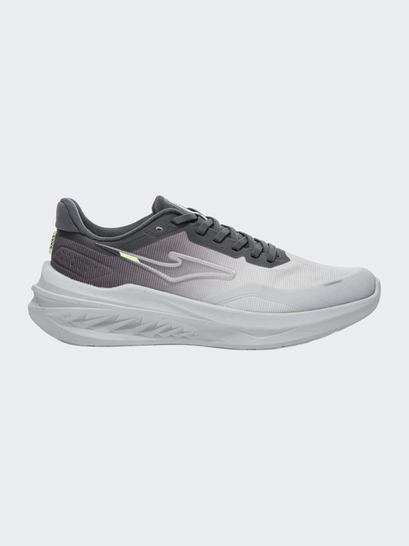 Erke Cushioning Men Running Shoes Light Grey/Charcoal Online Running Shoe Store