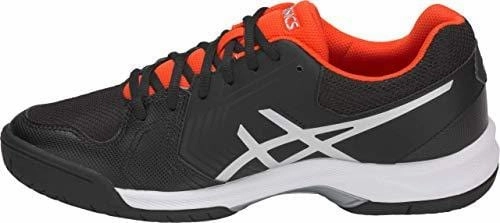 ASICS Gel-Dedicate 5 Men's Tennis Shoe, Black/Silver, 12 D US Asics Hyper Md Track And Field Shoes