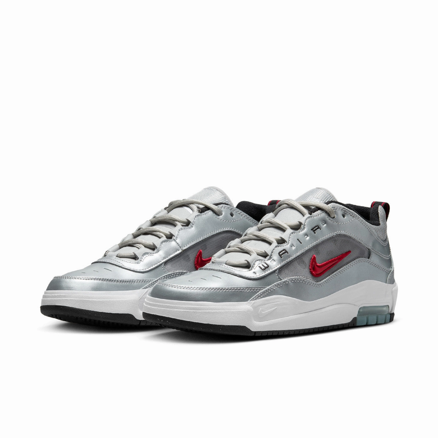 Asics Running Shoes Jd Sports Nike SB Air Max Ishod 'Silver Bullet' Shoes - Metallic Silver / Varsity Red