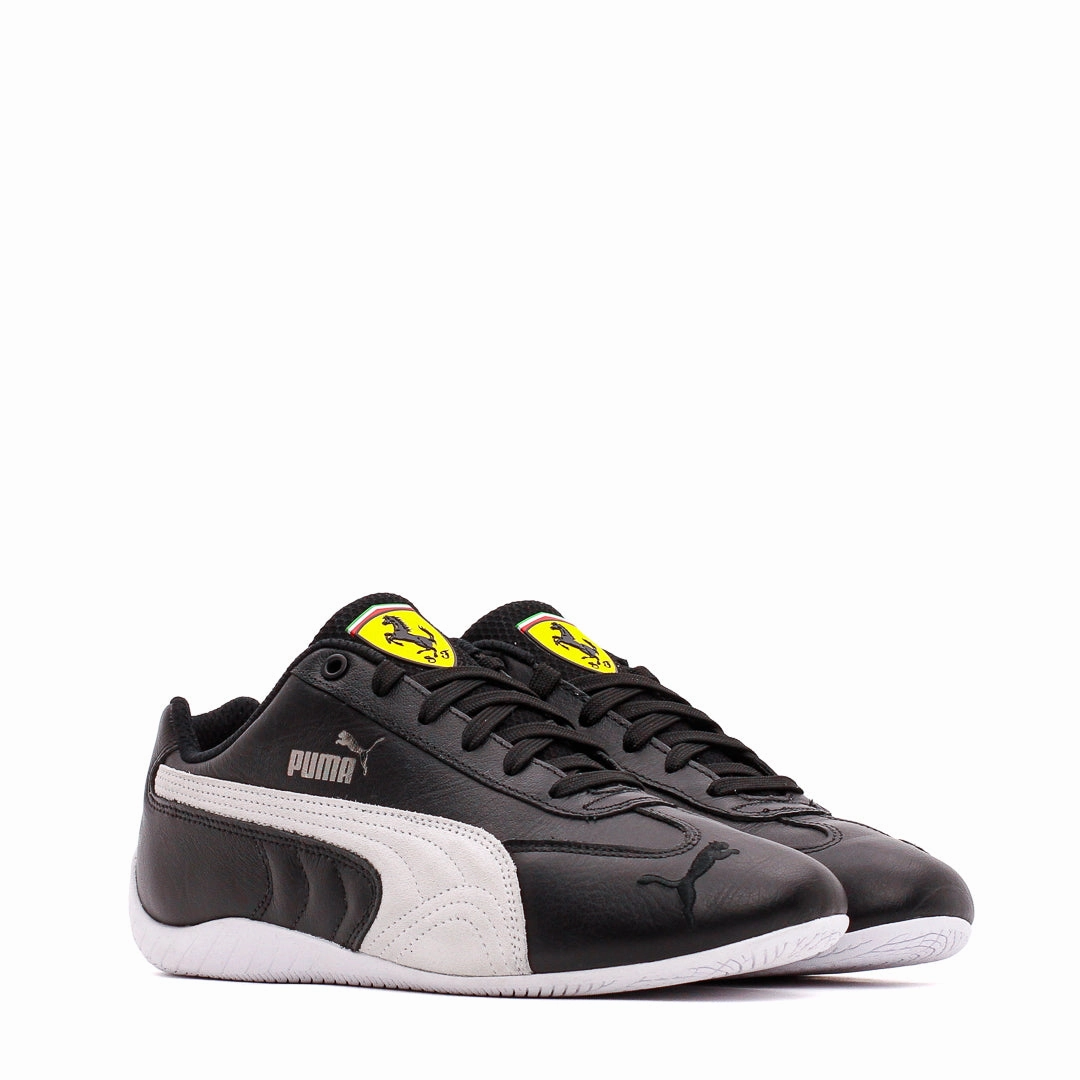 Puma Men Ferrari Speedcat Black White 307514-01 Asics Running Shoes Near Me