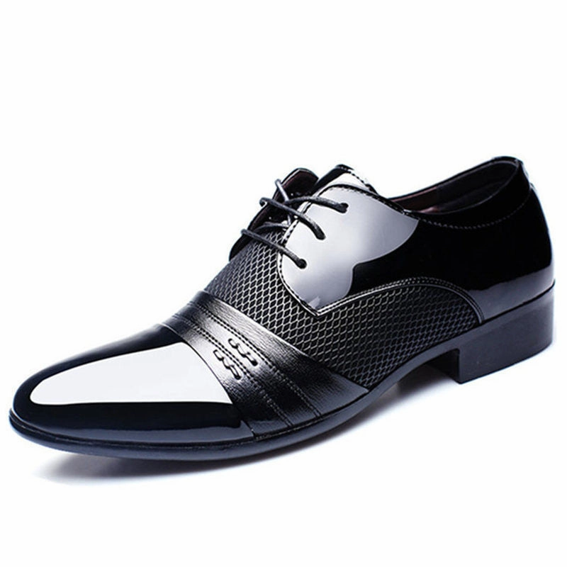 Modern Casual Shoes Luxury Brand Men Shoes Men's Flats Shoes Men Patent Leather Shoes Classic Oxford Shoes For Men Fashion