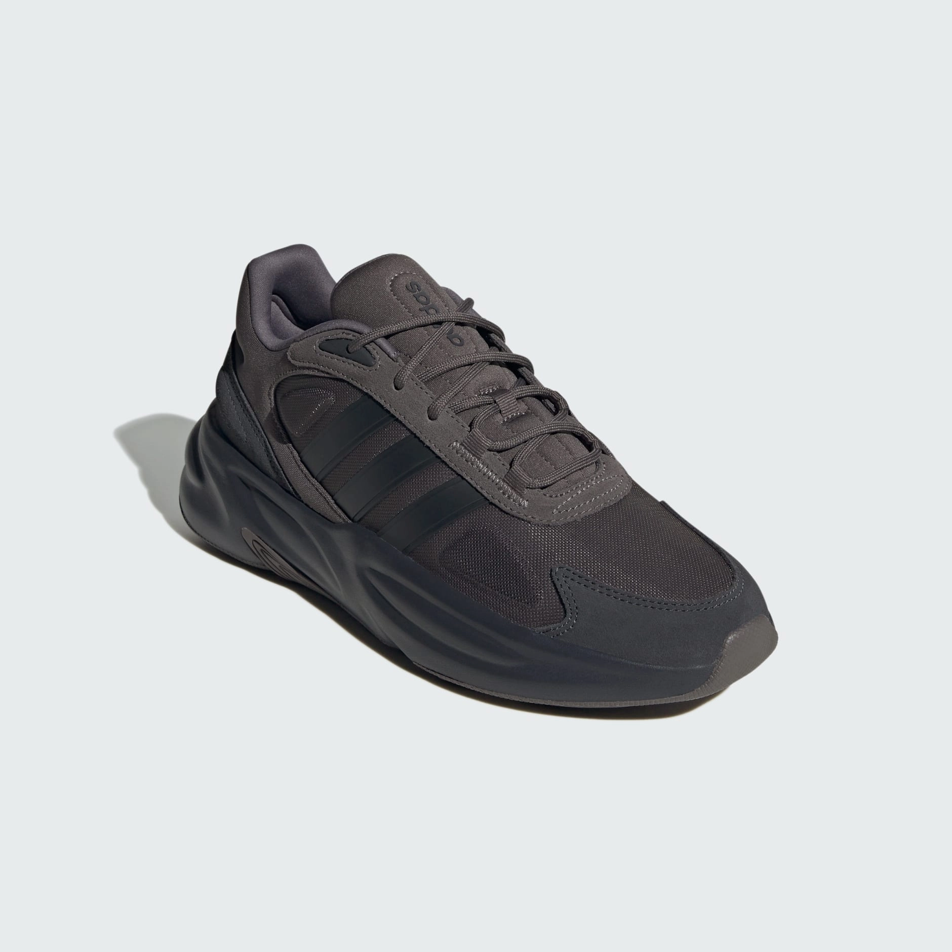 OZELLE CLOUDFOAM SHOES - Charcoal / Carbon / Carbon Wide Adidas Shoes