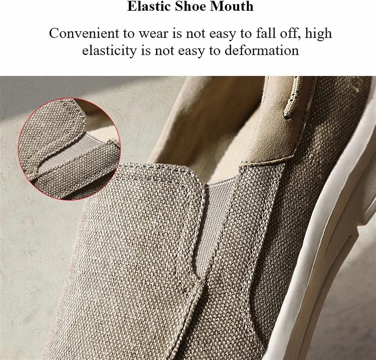 Snakeskin Flats Shoes GRW Men Orthopedic Loafers Breathable Canvas Shoes Lightweight Casual Comfortable Walking Shoes