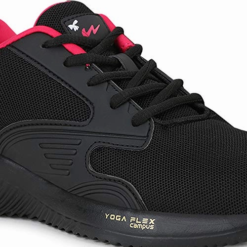 Best Neutral Running Shoes Campus Women's Noor Plus BLK/Rani Running Shoes 6-UK