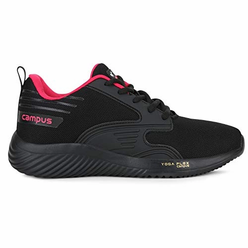 Review Of Running Shoes Campus Women's Noor Plus BLK/Rani Running Shoes 6-UK