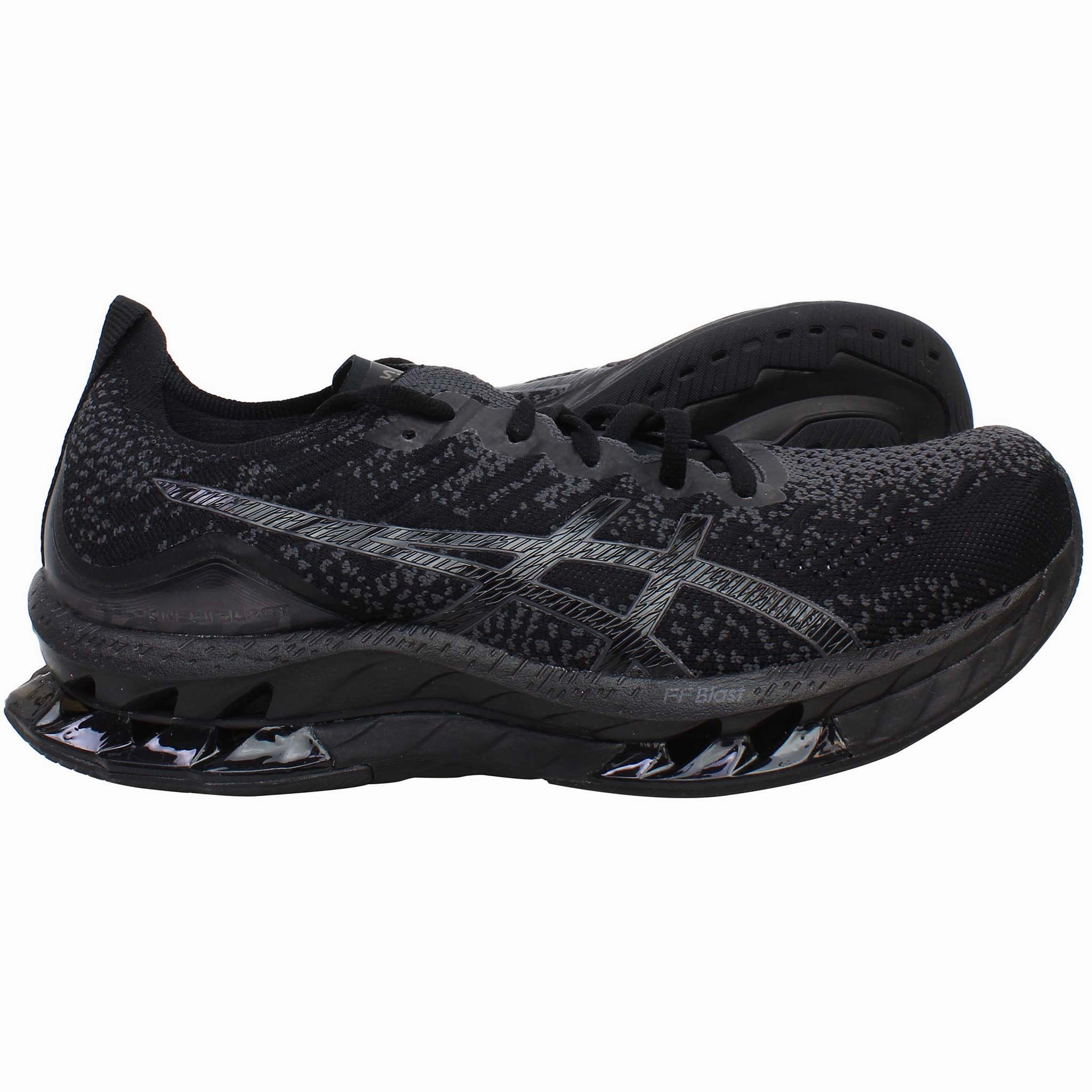 Asics Gel-Kinsei Blast Mens Black Running Shoes Asics Round Toe Shoes