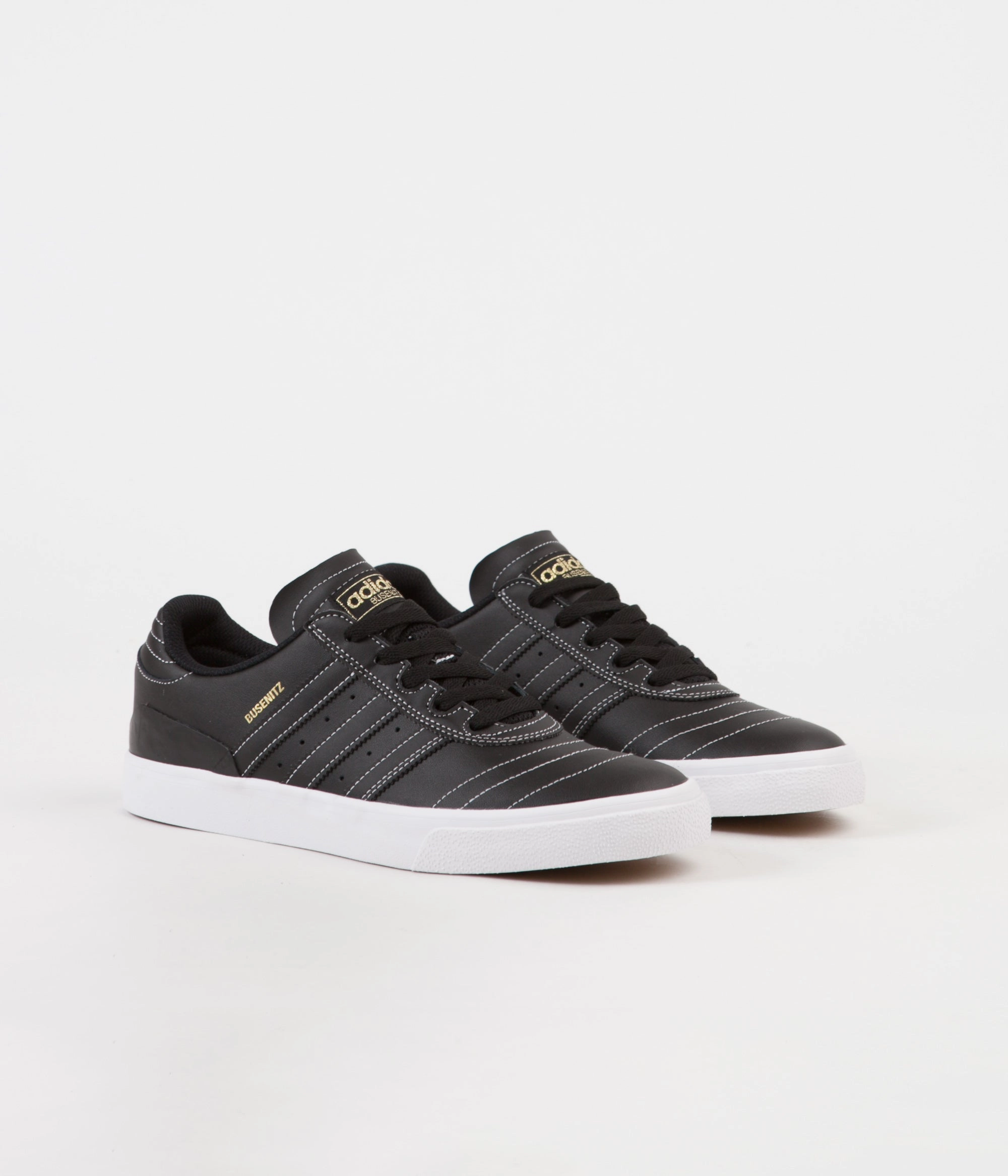 Adidas Busenitz Vulc Shoes - Core Black / Core Black / White Adidas Trending Shoes