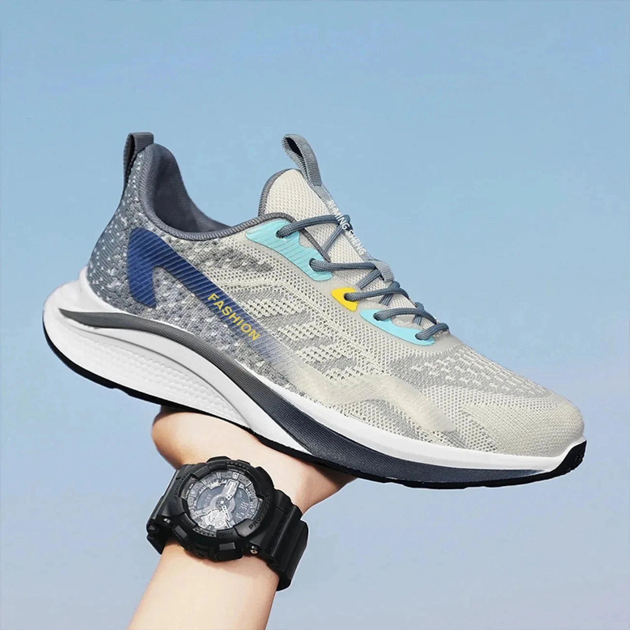 Louboutin Sneakers Fashion Men Sneakers Mesh Casual Shoes Lac-up Men Shoes Lightweight Vulcanize Shoes Walking Sneakers Zapatillas Hombre