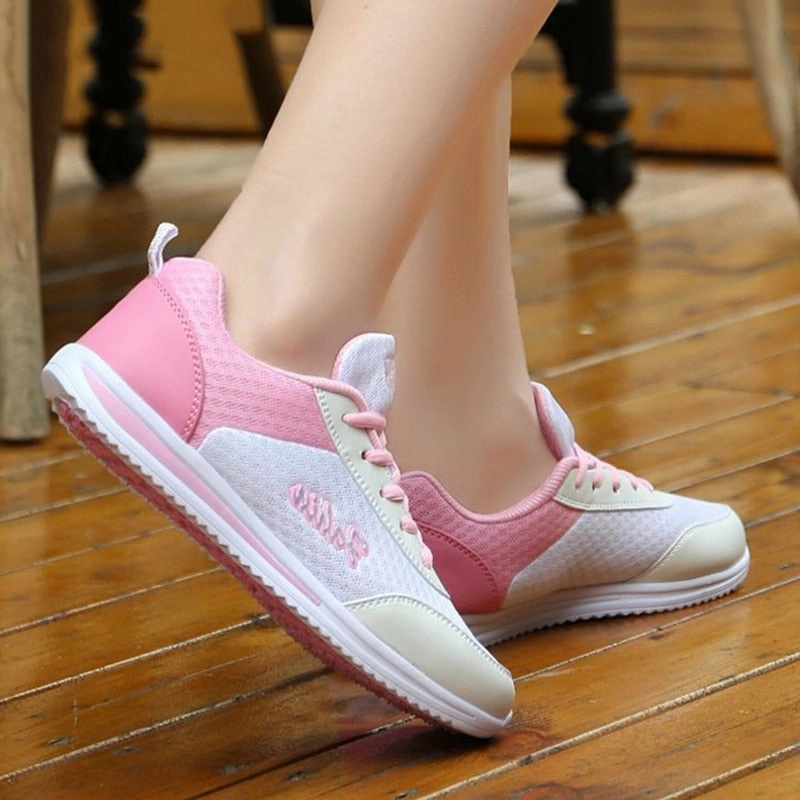 Best Casual Slip-on Shoes Reviews Gym Shoes Woman Spring Summer Sneakers For Basket Femme Breathable Women Casual Shoes Trainers Zapatillas Mujer