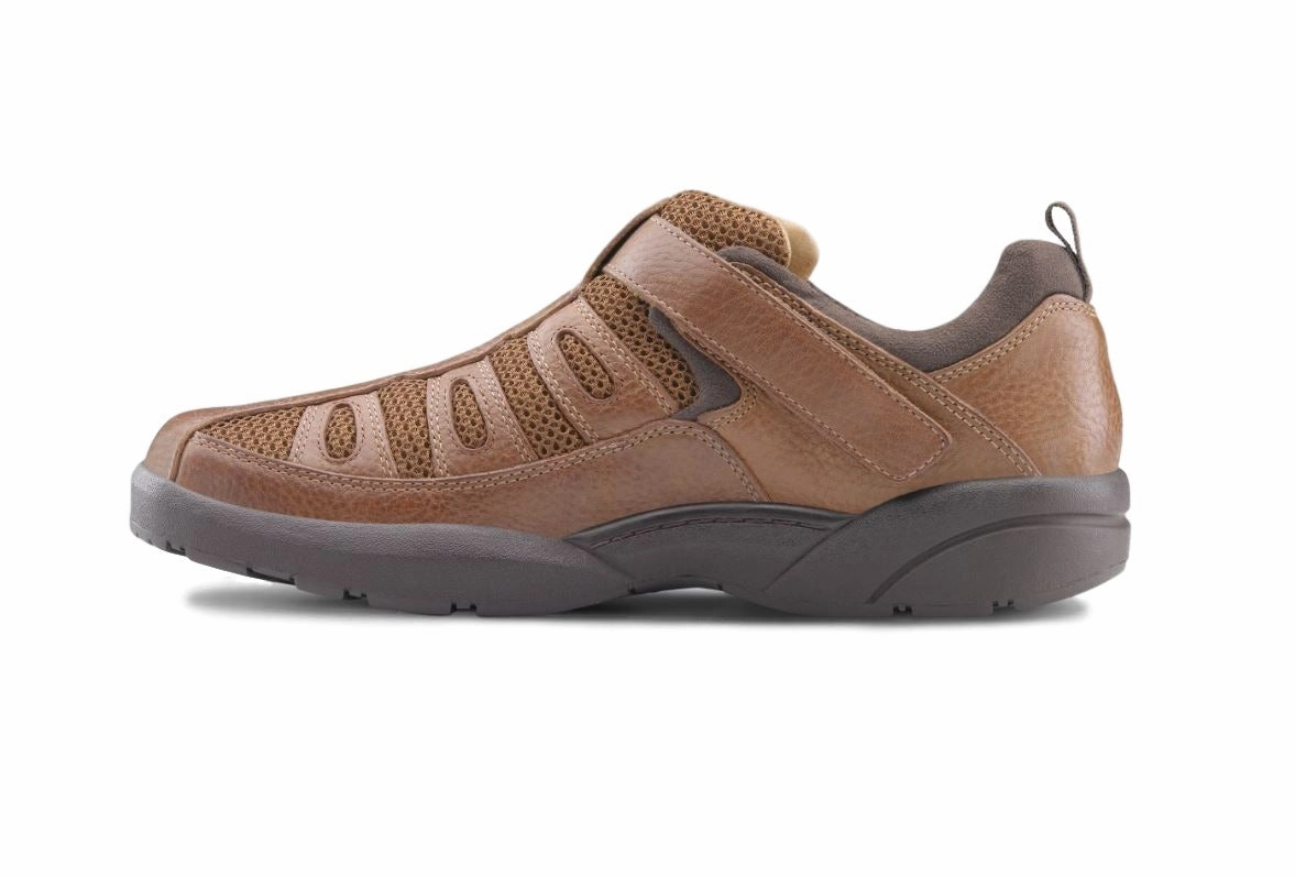 Best Flat Weightlifting Shoes Dr. Comfort Beach Comber Mens Casual Shoe Chestnut US 7