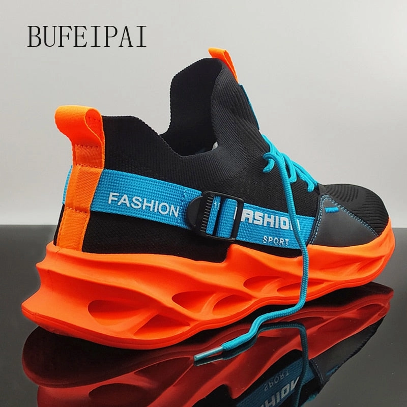 Breathable Running Shoes Men's Sports Shoes Large Size Comfortable Sneakers Spikes For Running Shoes