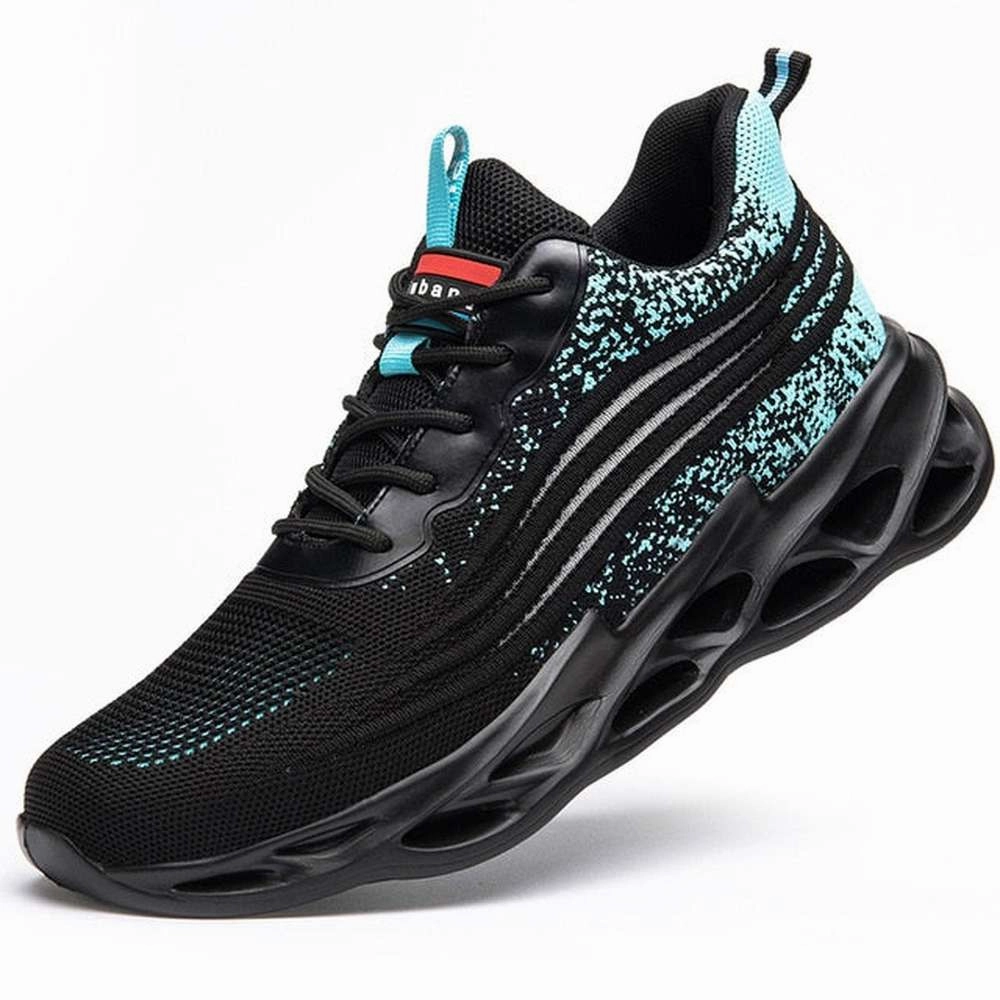 Wide Running Sneakers Men Anti-puncture Working Sneakers Indestructible Work Shoes