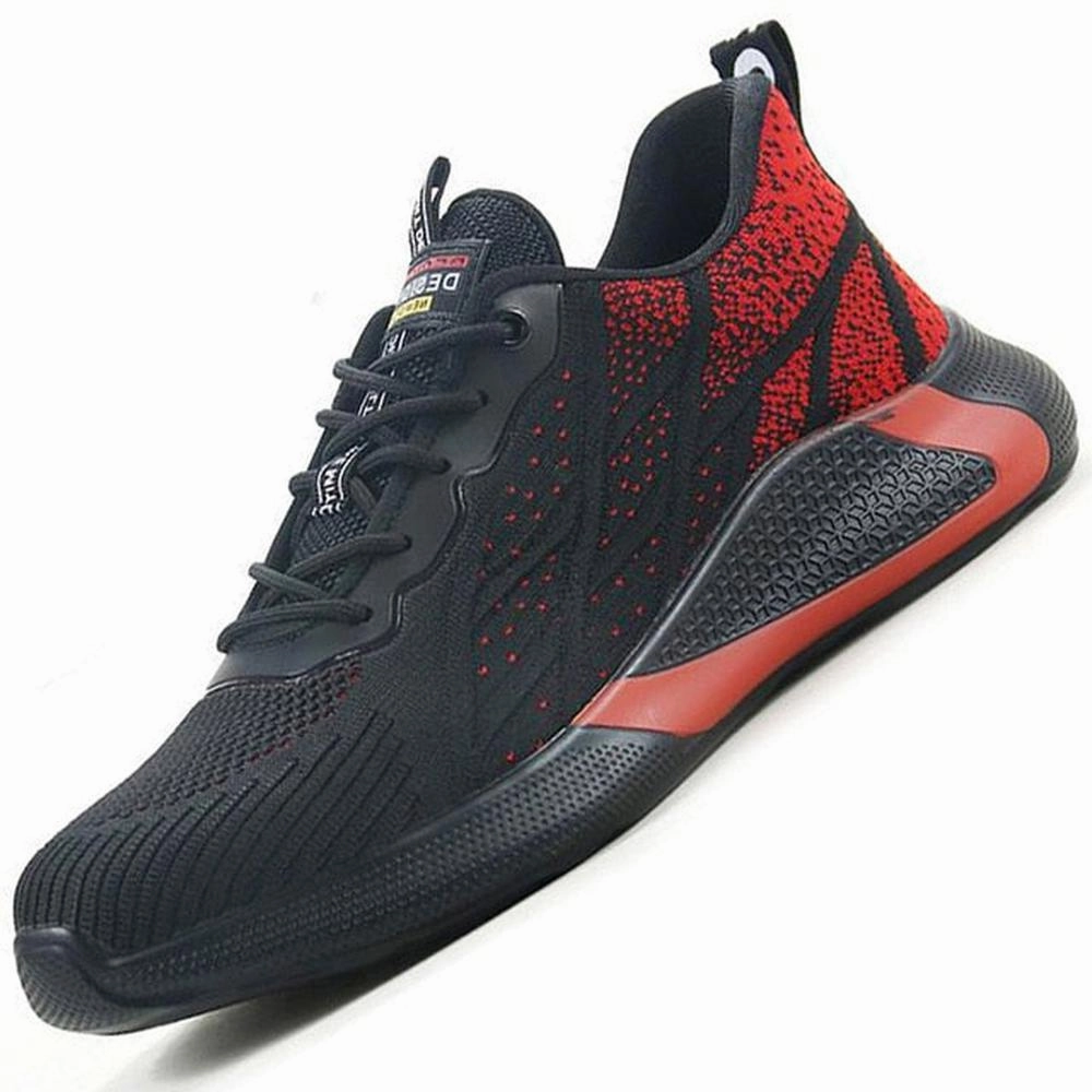Men Anti-puncture Working Sneakers Indestructible Work Shoes Snow Sneakers