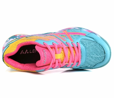 Female Colourful Value Badminton Shoes - Blue/Pink Asics Gt-1000 Running Shoe