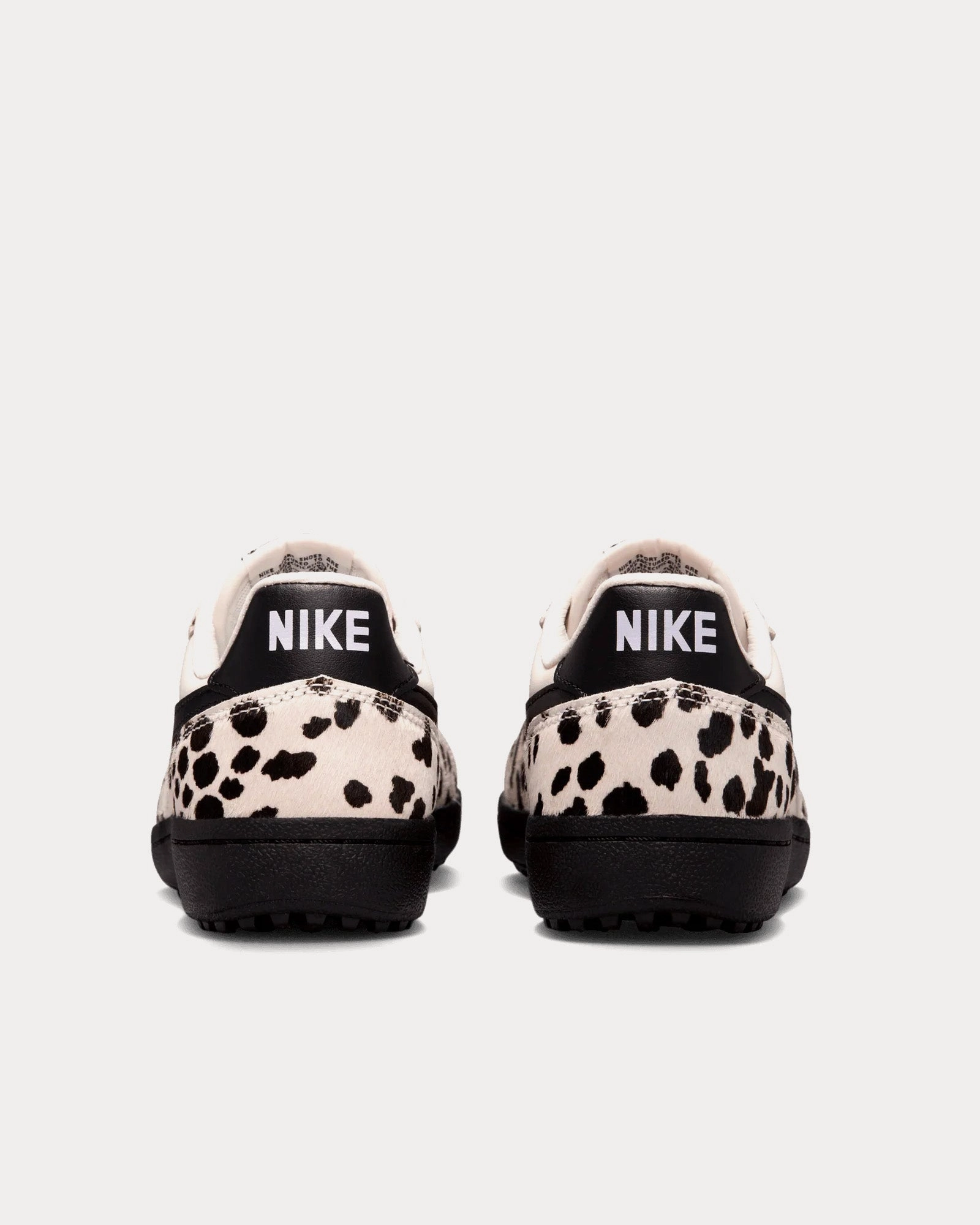 Asics High Mileage Running Shoe Field General '82 'Cow Print' Phantom / Black Low Top Sneakers