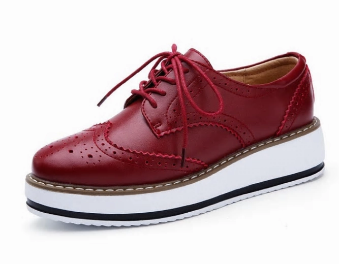 Women Leather Flats Lace Up Footwear Flat Oxford Shoes Nike Air Force 1 Fontanka Casual Shoes